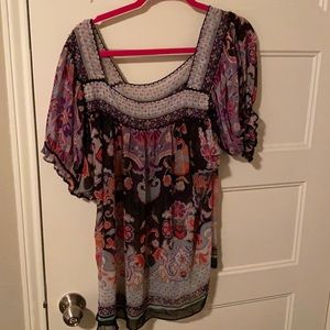 Bohemian style Lane Bryant blouse. Tag not attached to blouse.
